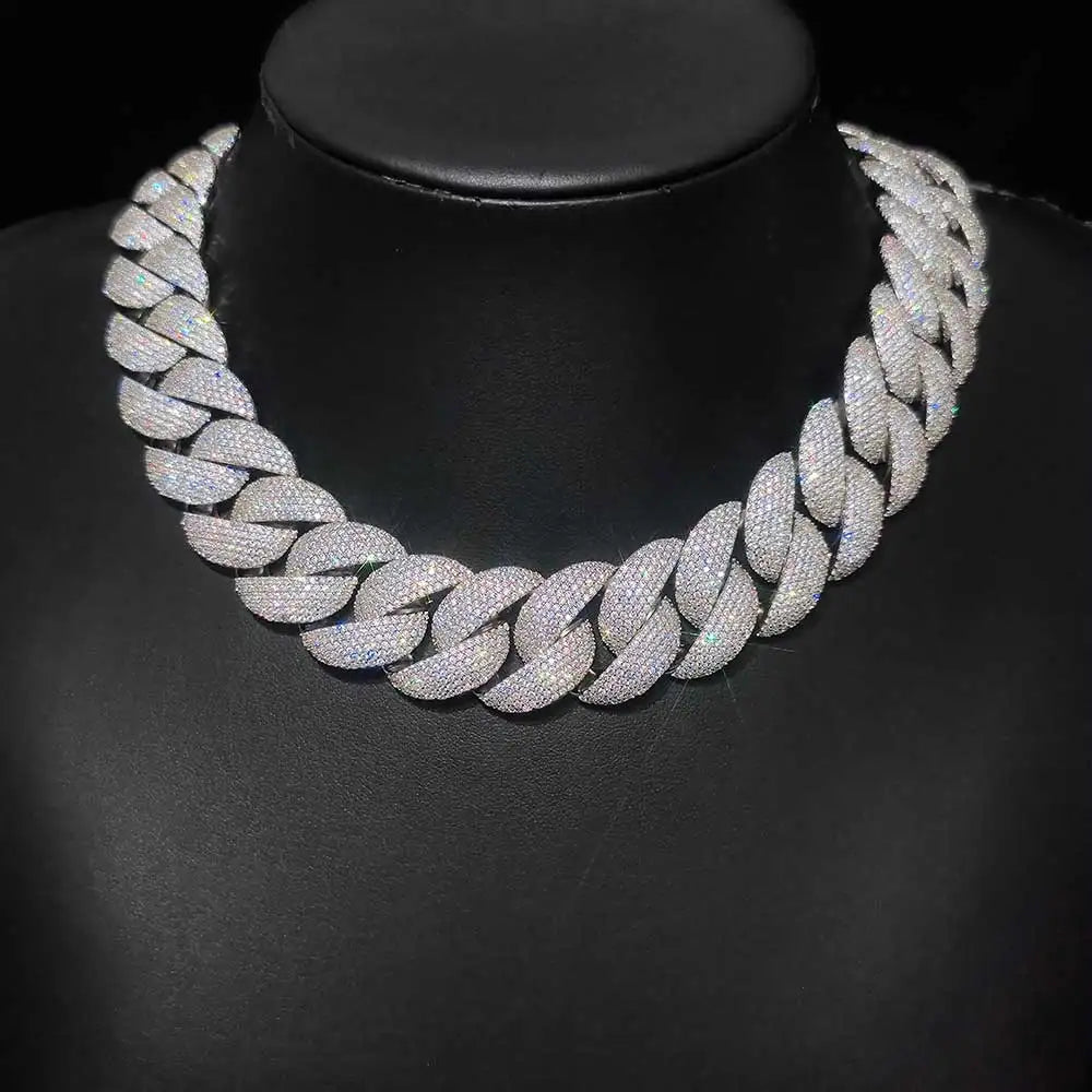 22MM VVS Edition Iced Out Diamond Necklace Chain